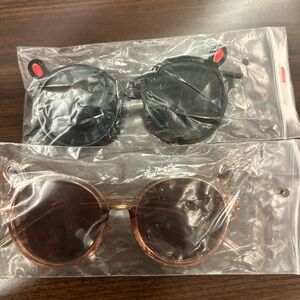 Sunglasses Classic Black and Brown Sunglasses Set-2 pair!